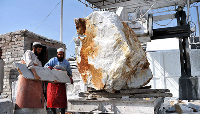 Taliban Get Government Money through Marble Industry